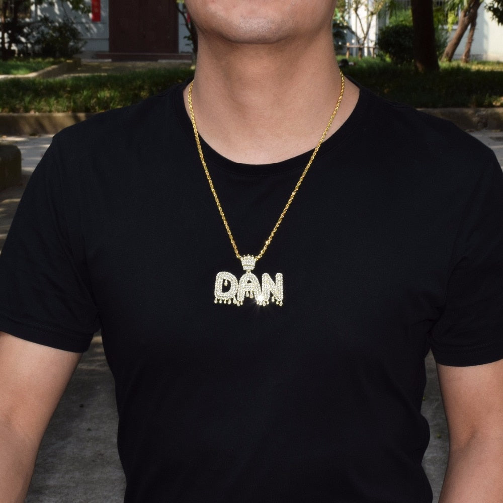 CUSTOM GOLD ROYAL BLING PENDANT