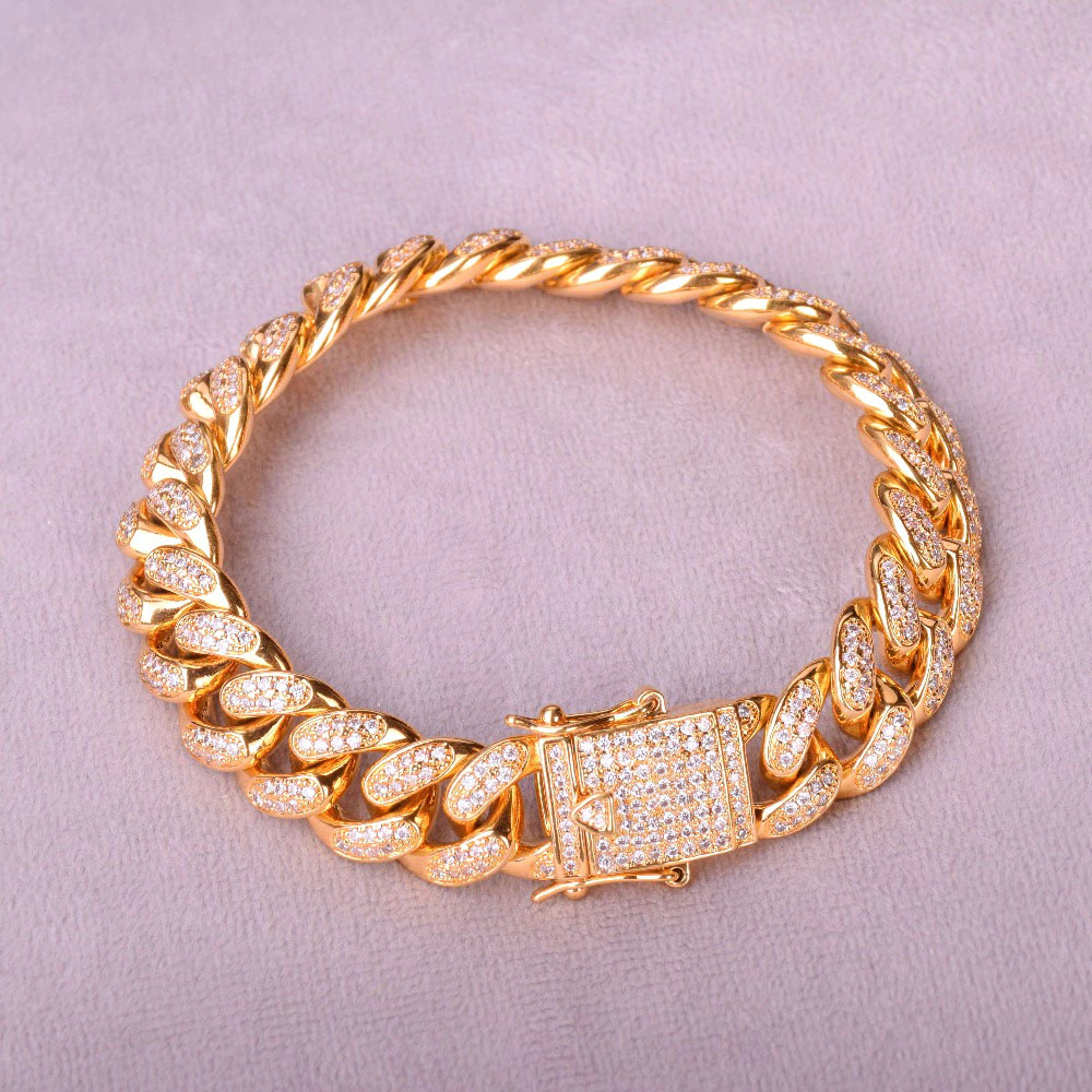 HYDRA CUBAN 12MM LINK BRACELET