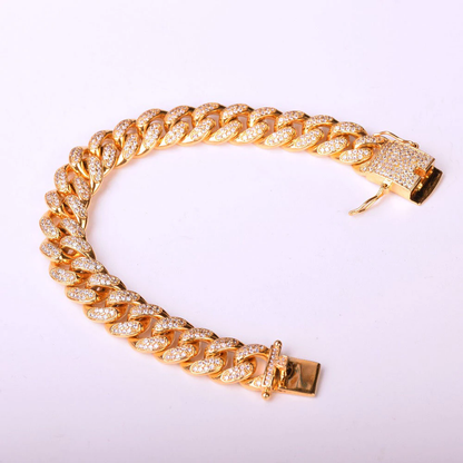 HYDRA CUBAN 12MM LINK BRACELET