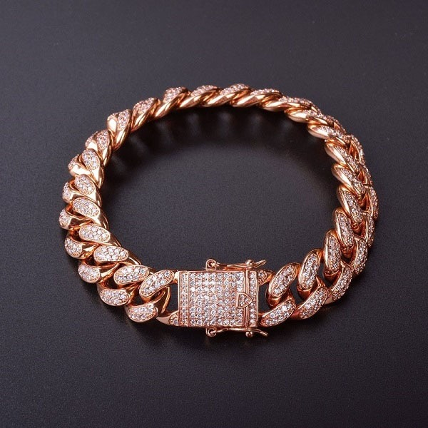 HYDRA CUBAN 12MM LINK BRACELET