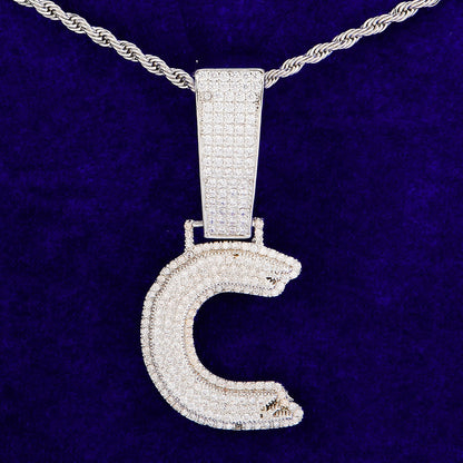 INITIAL FLASH PENDANT