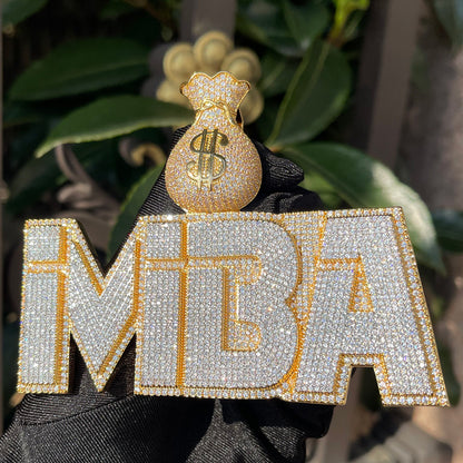 CUSTOM MONEY BAG NAMEPLATE