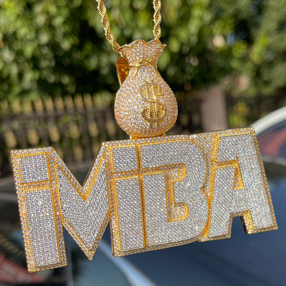 CUSTOM MONEY BAG NAMEPLATE